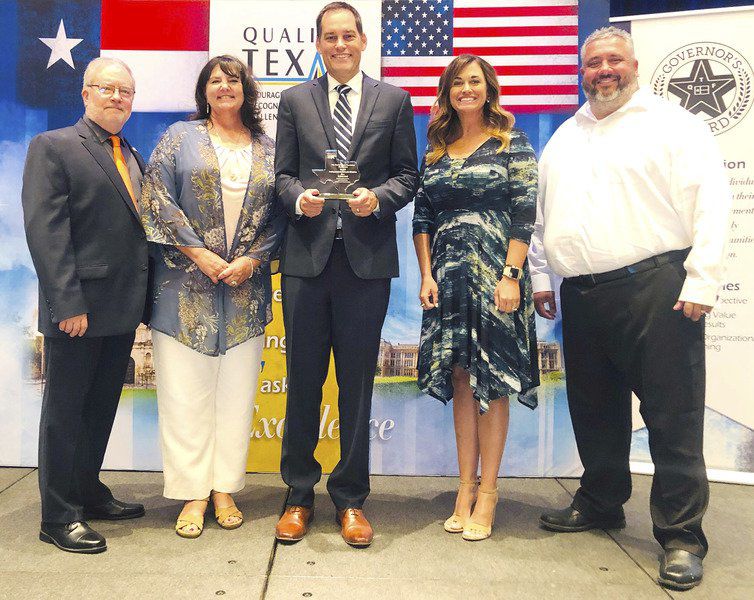 Brock ISD receives Pioneer Award for planning, performance